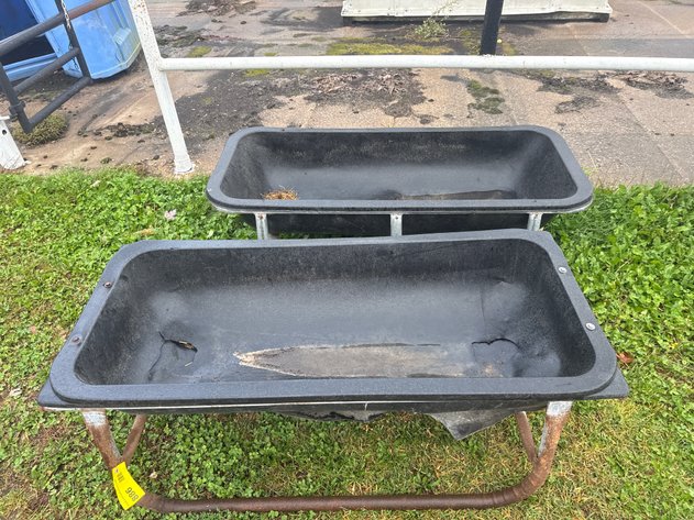 Image for (2) Feed Trough, 5 Ft
