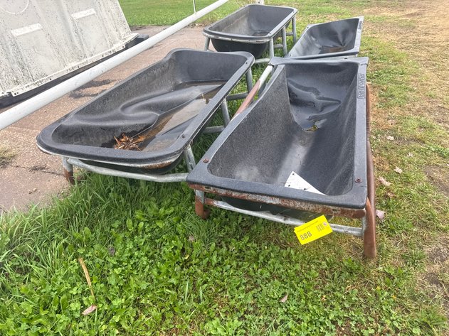 Image for (2) Feed Trough, 5 Ft