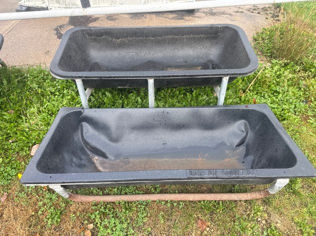 Image for (2) Feed Trough, 5 Ft
