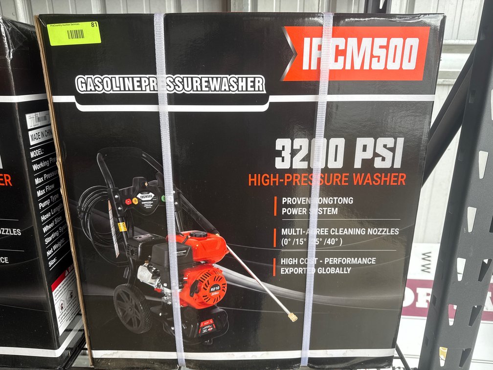 IRCM500 GASOLINE HIGH PRESSURE WASHER