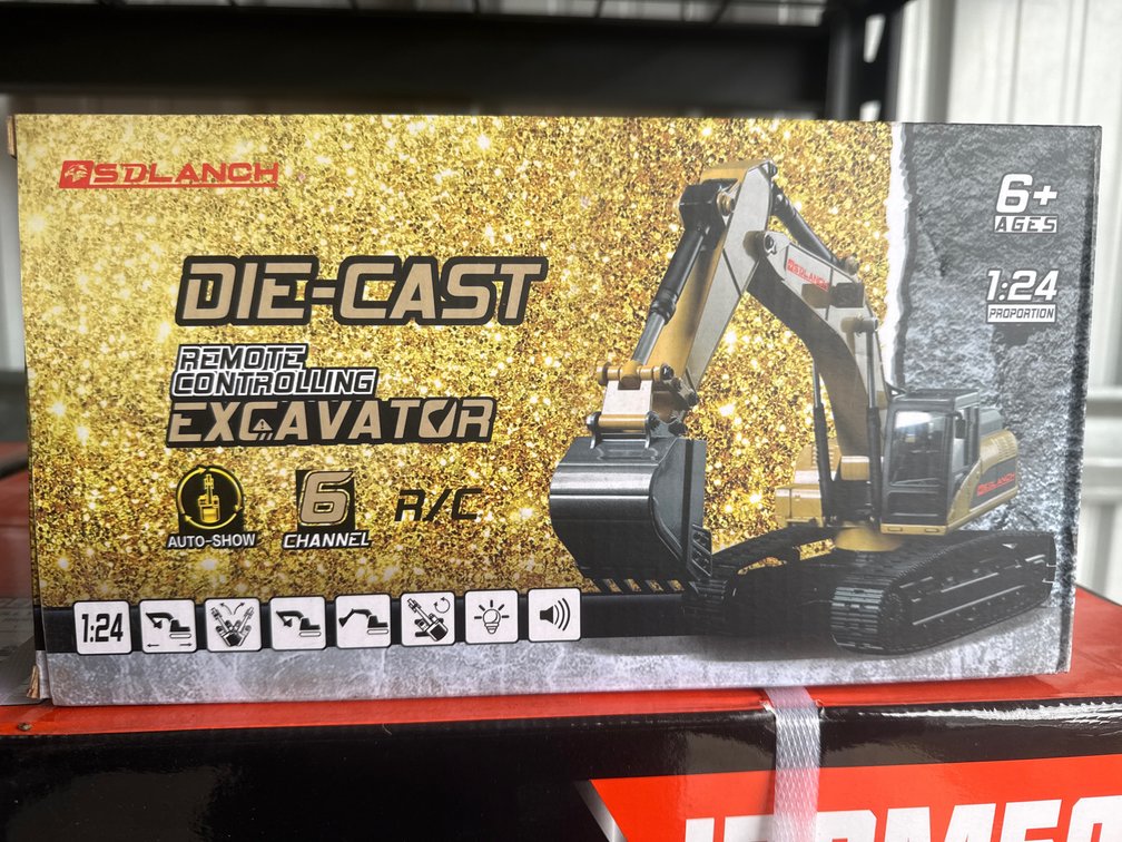 Remote Control Excavator Toy