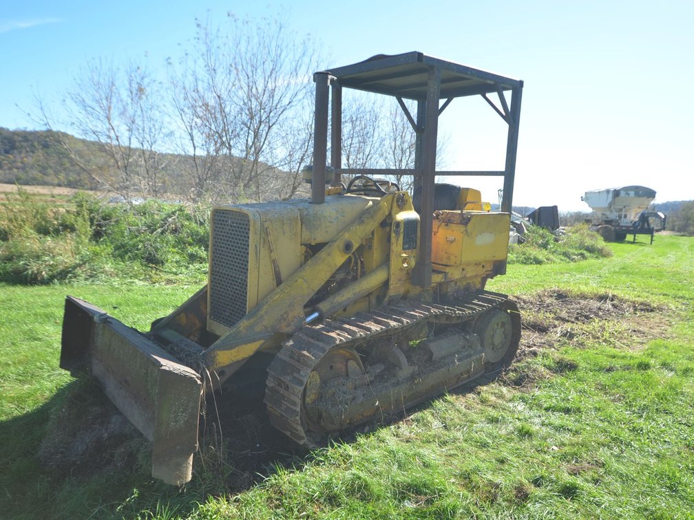 John Deere 555A Track Loader