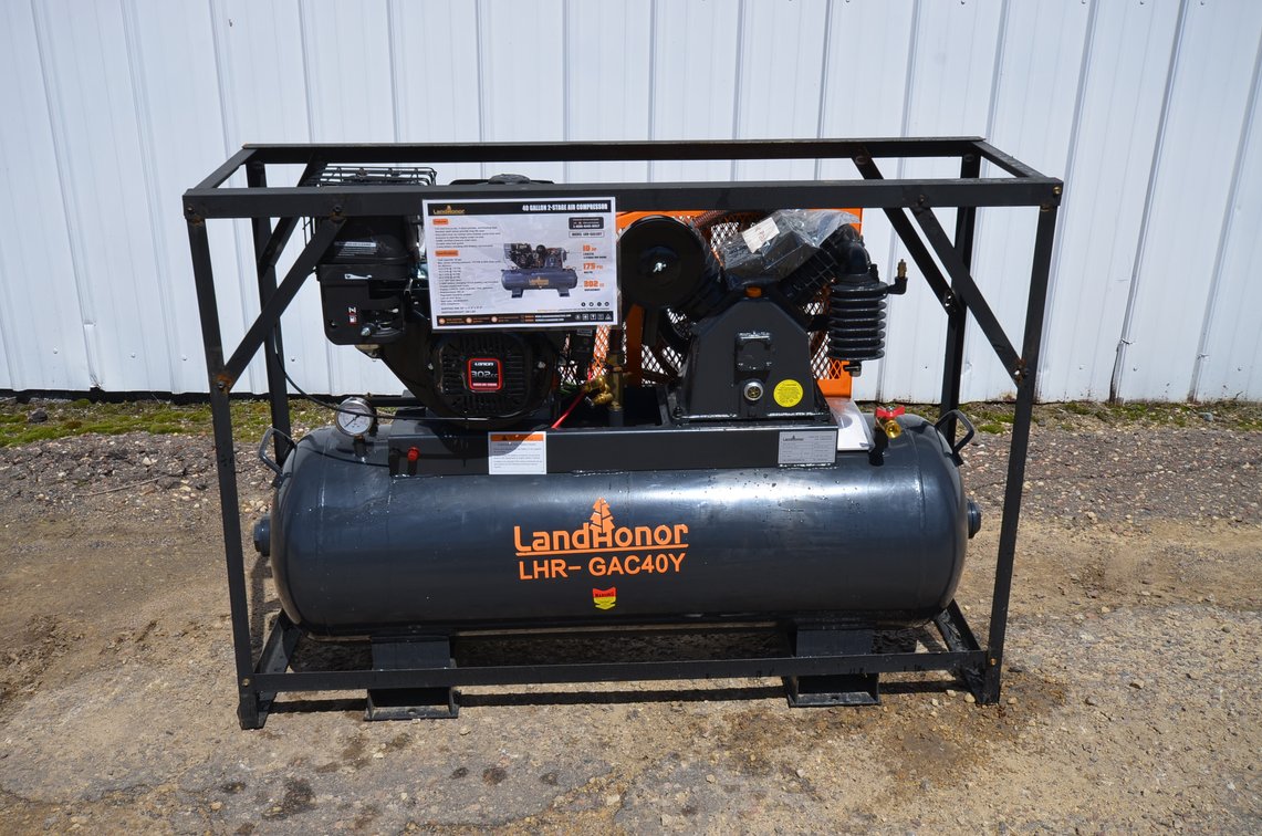 Landhonor 40 Gallon 2-Stage Truck Mounted Air Compressor