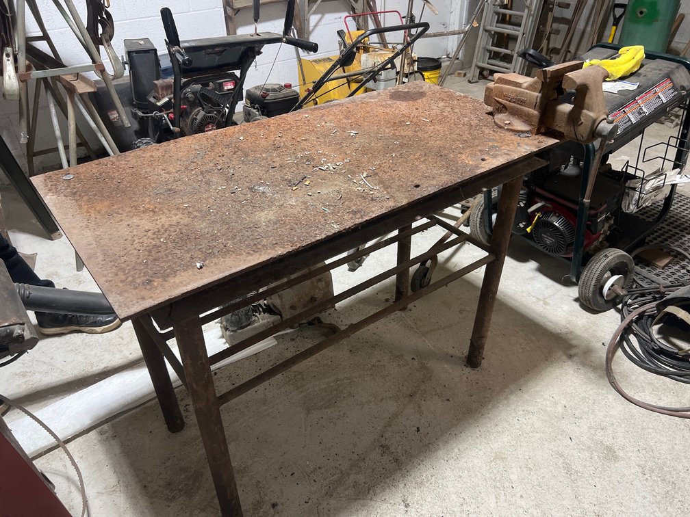 Welding Table with Vice