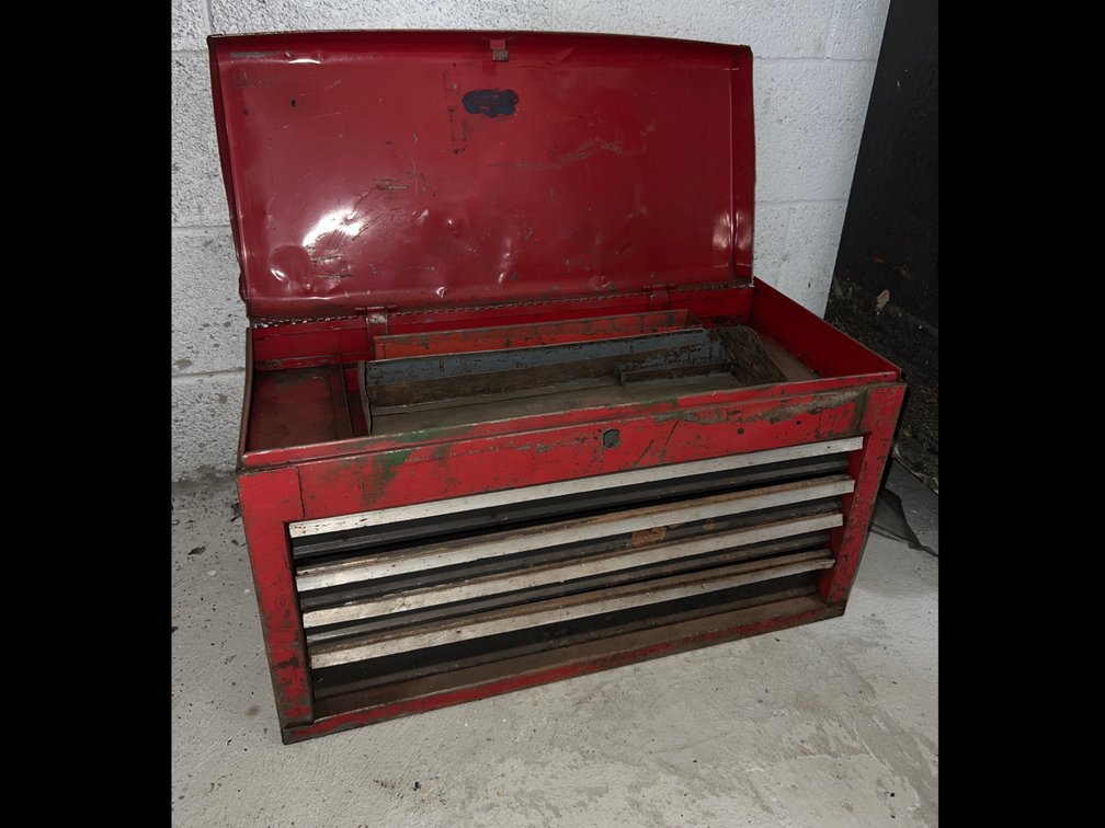 4 Drawer Metal Tool Box