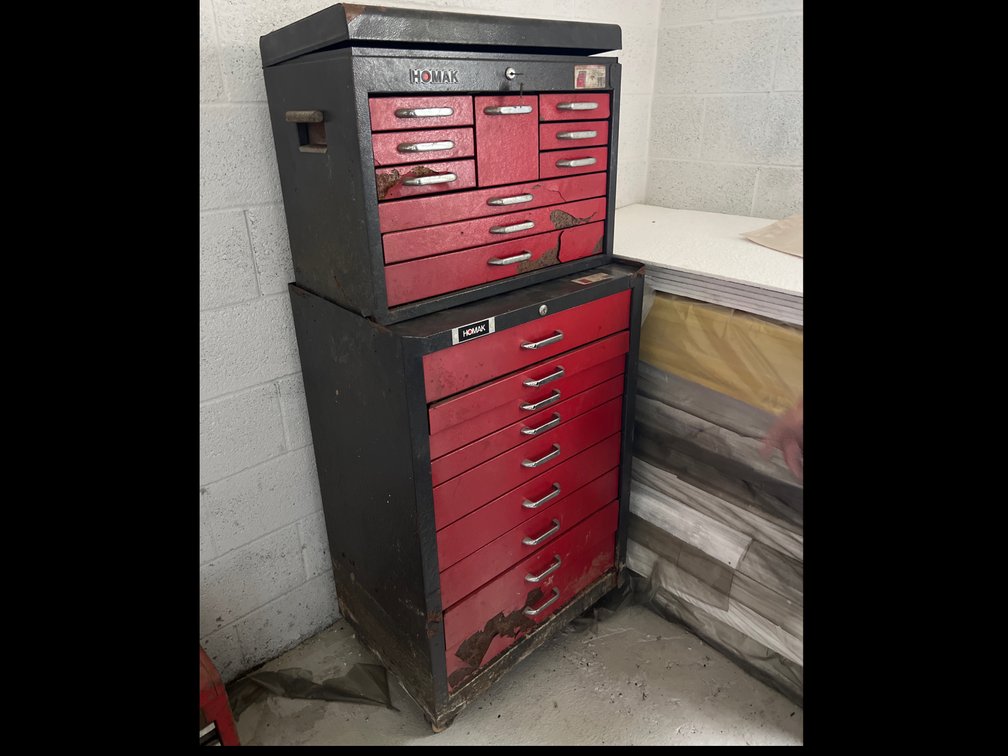 2 Pc. Tool Box on Wheels