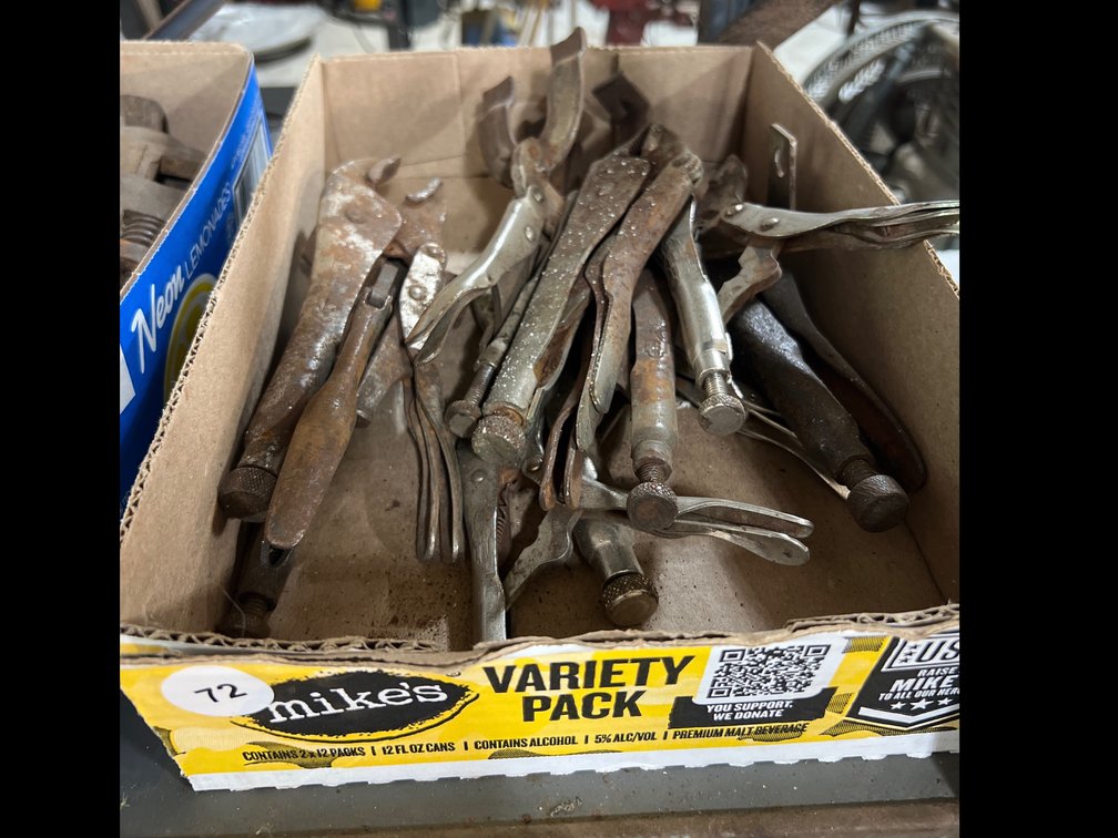 Assorted Locking Vice Grips