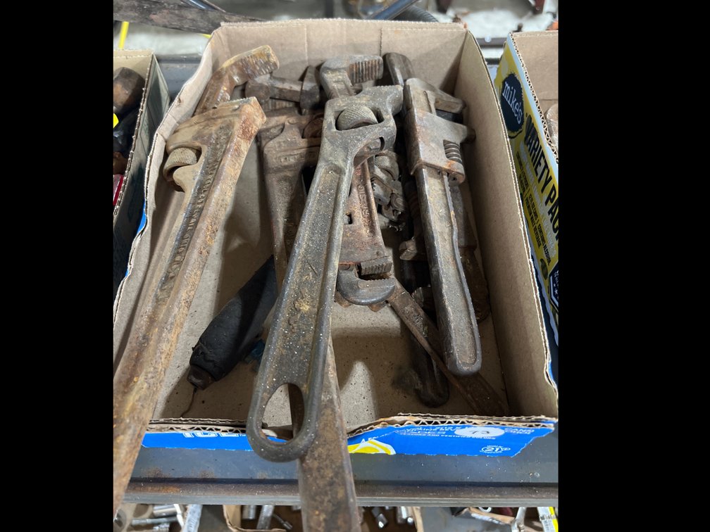 Assorted Pipe Wrenches