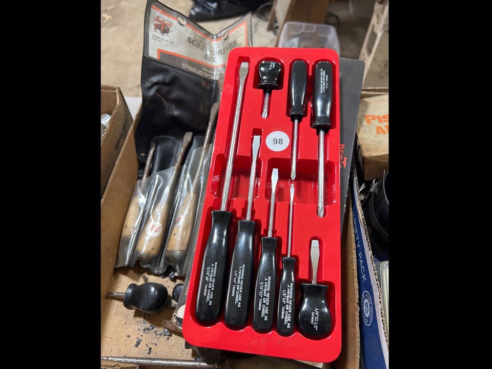 Screwdriver Box Lot