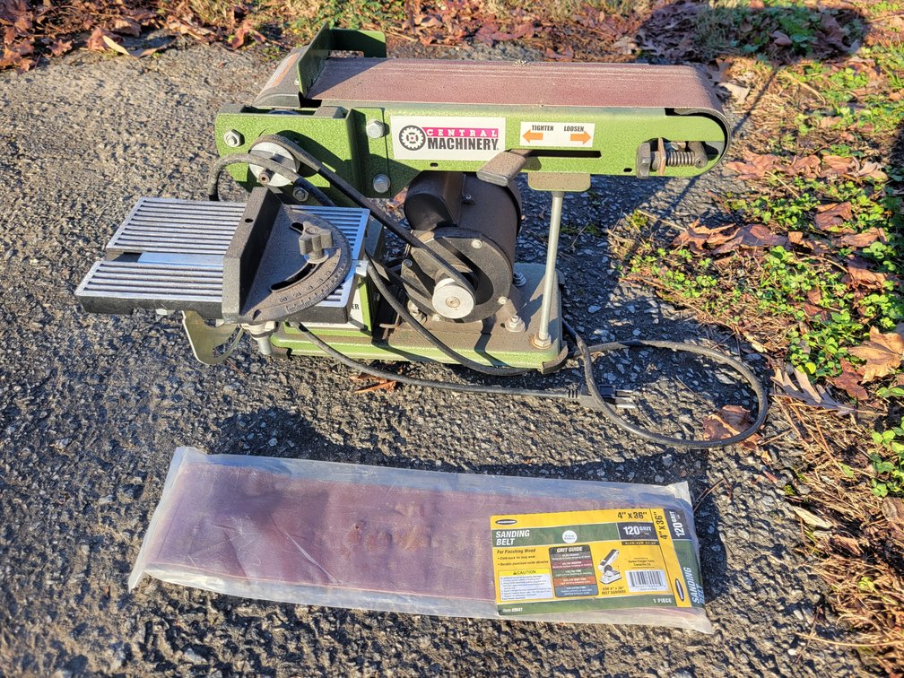 Central Machinery Belt and Disc Sander