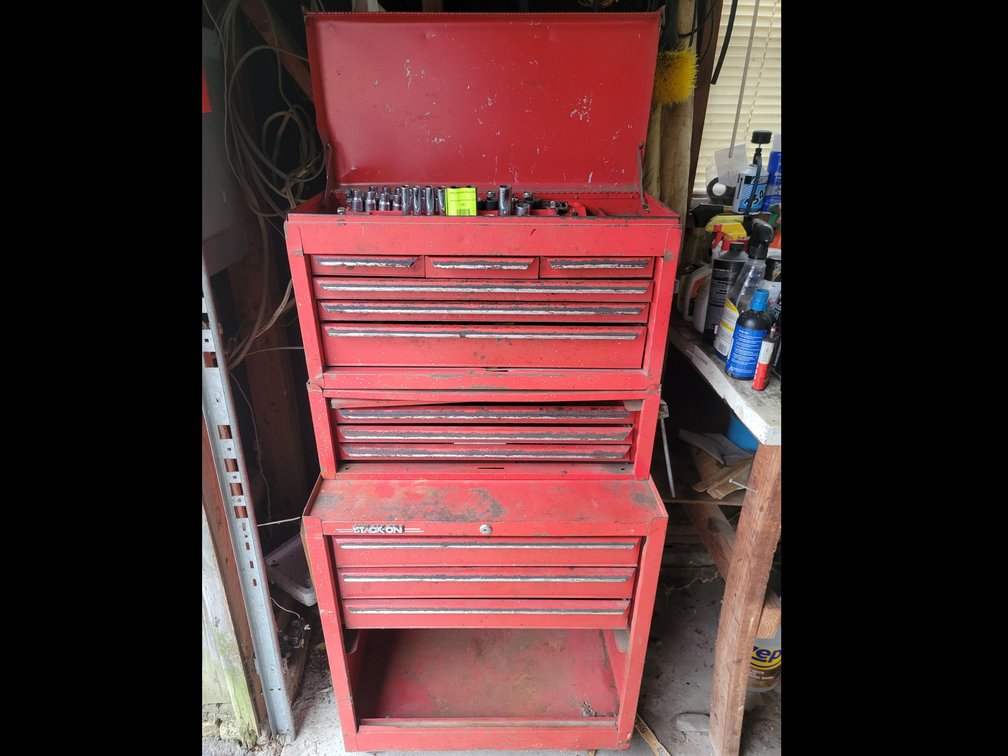 Stack-on Red Toolbox