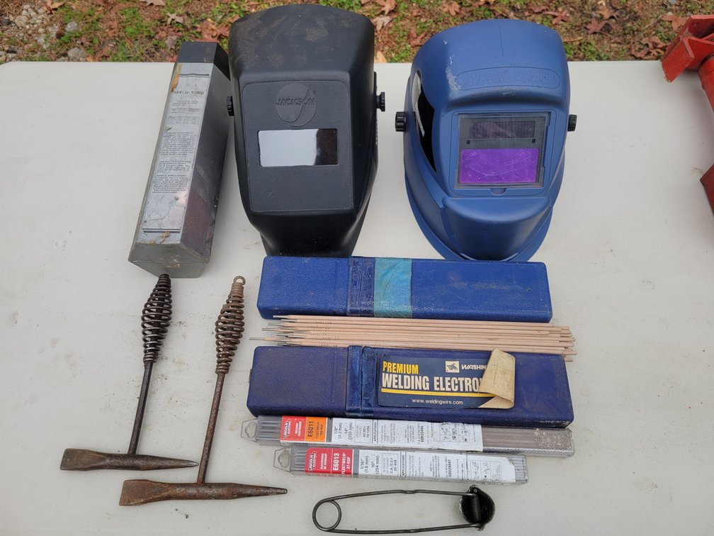 Welding Masks, Slag Hammers, Striker, Welding Electrodes