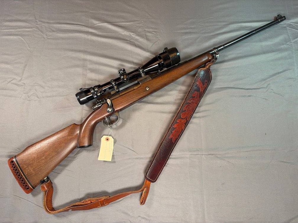 German Mauser Model 98 w/ Bushnell Scope