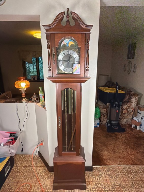 Emperor Clock Company Grandfather Clock