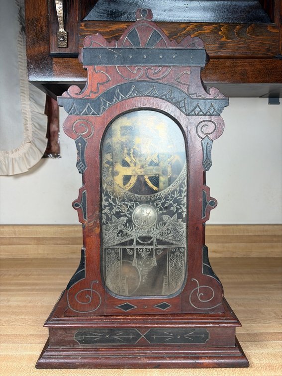 Wooden Mantel Clock