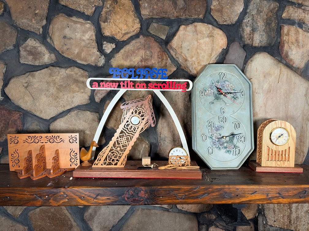 Handmade Mantel Clocks