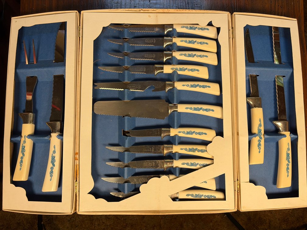 Stainless Steel Knife Set by Lifetime Cutlery