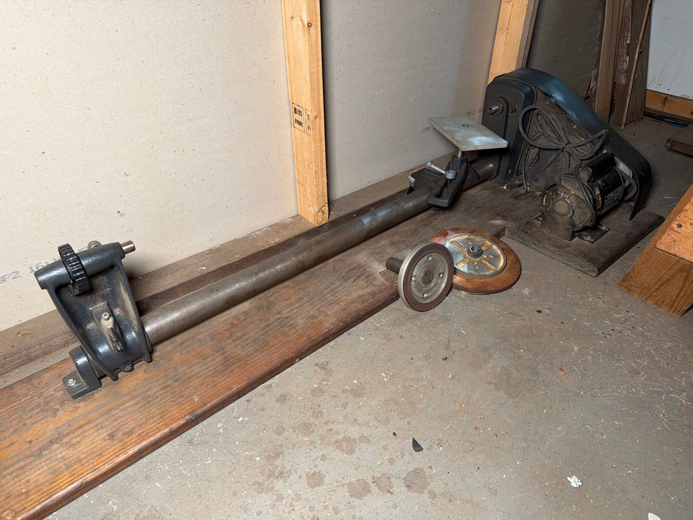 36” Craftsman Wood Lathe, with steady rest and accessories