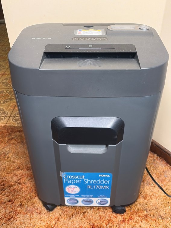 Royal Crosscut Electric Paper Shredder