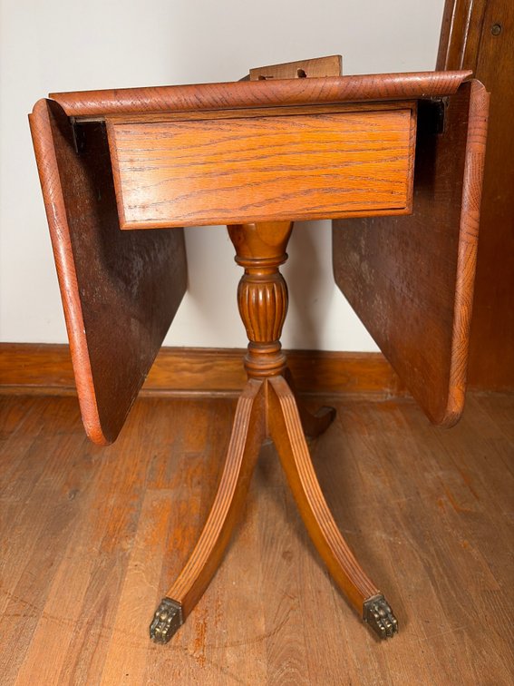 Wooden Drop Leaf Table