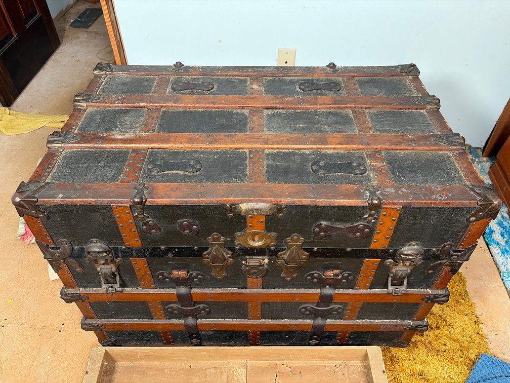 Steamer Trunk w/ Contents