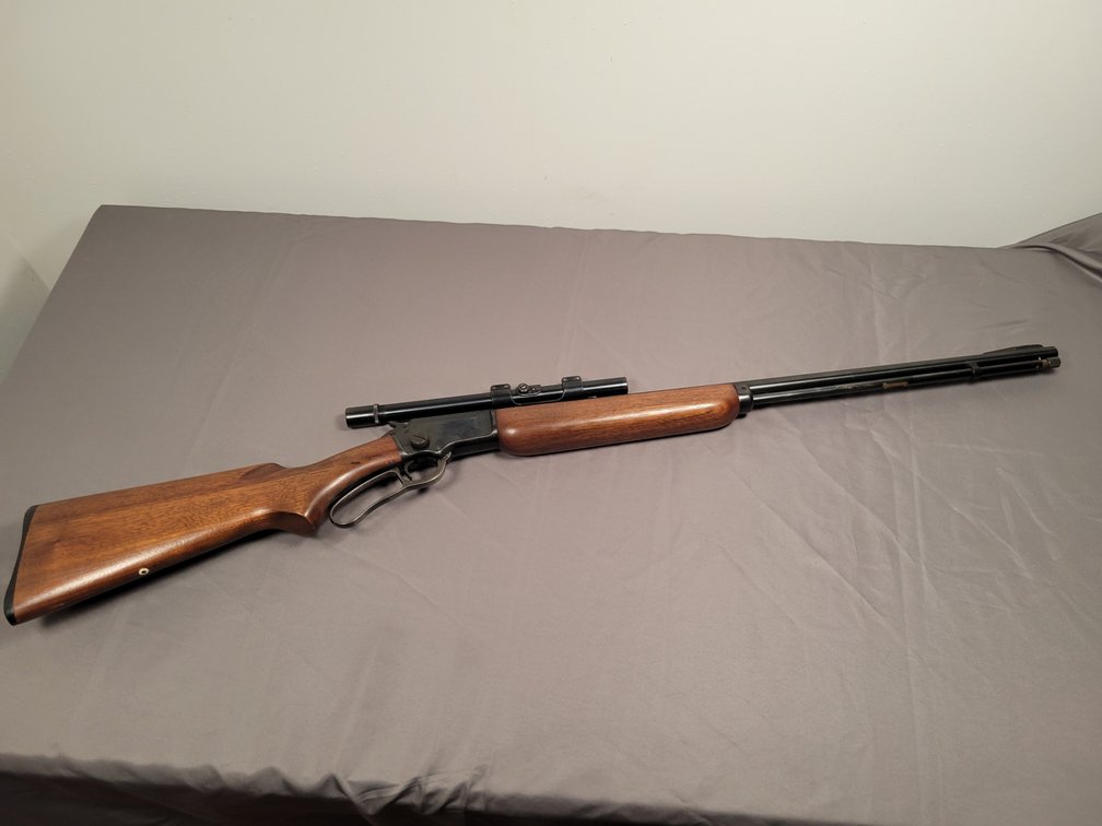 Marlin Model 39-A 22SLLR 1941 Lever Action W/ Weaver Crosshair Scope