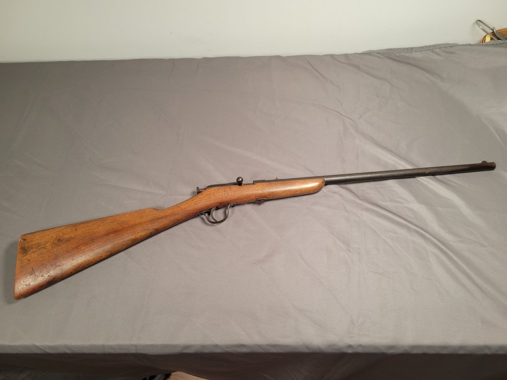 Belgium Imp. New Century Model 1912 22L Bolt Action Rifle
