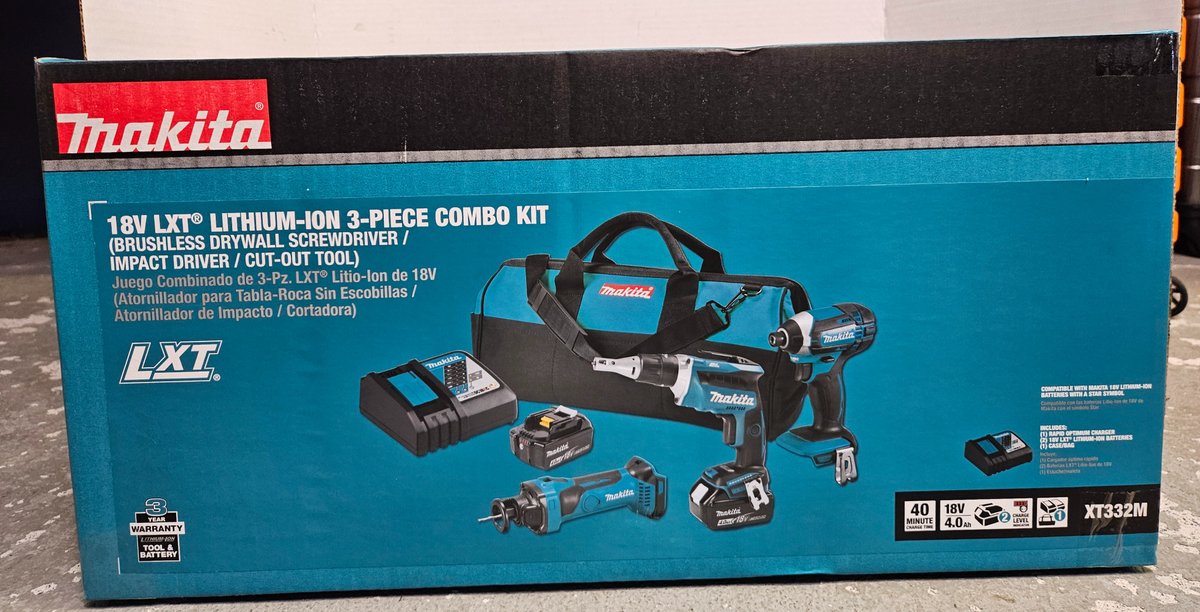Makita 3 Piece Combo Kit