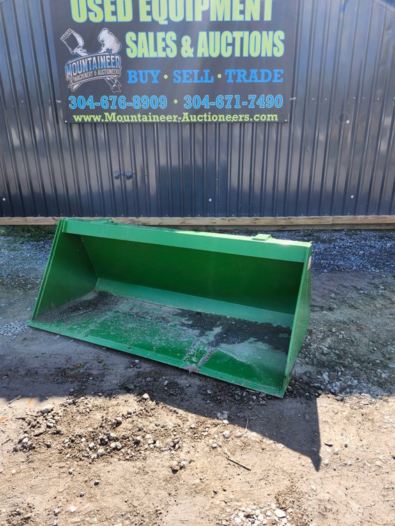 KIVEL John Deere Type 60" Quick Attach Smooth Edge Bucket 
