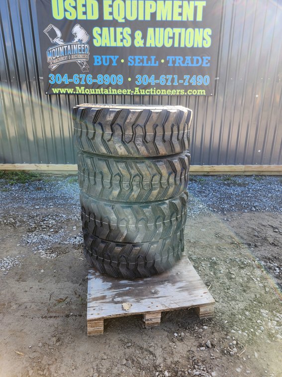 NEW Forerunner 10-16.5 Skid Steer Tires  (SET OF 4) 