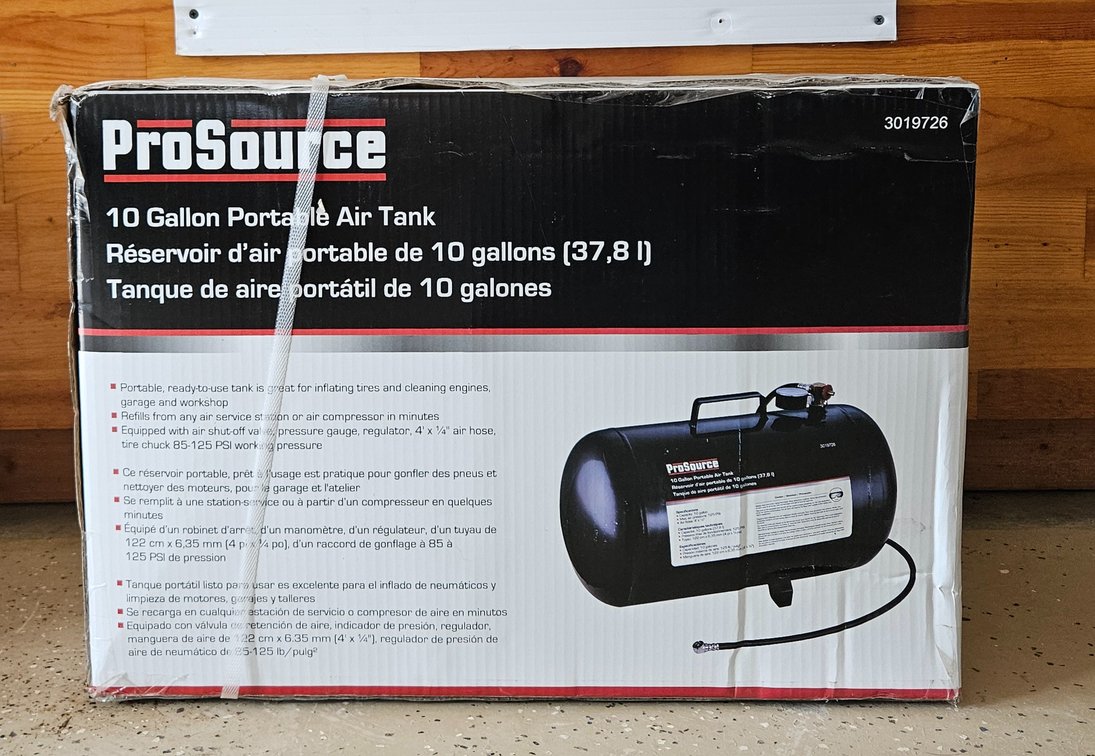 ProSource 10 Gallon Portable Air Tank