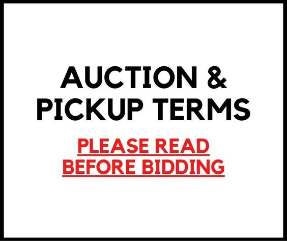 Image for April 2025 Online Consignment & Equipment Auction!