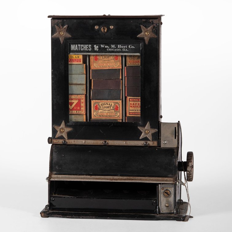 William M. Hoyt Co. 1c Match Vending Machine