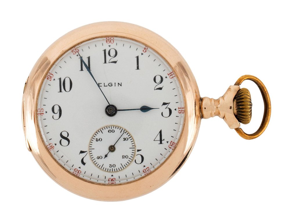 Elgin 14K Gold Pocket Watch