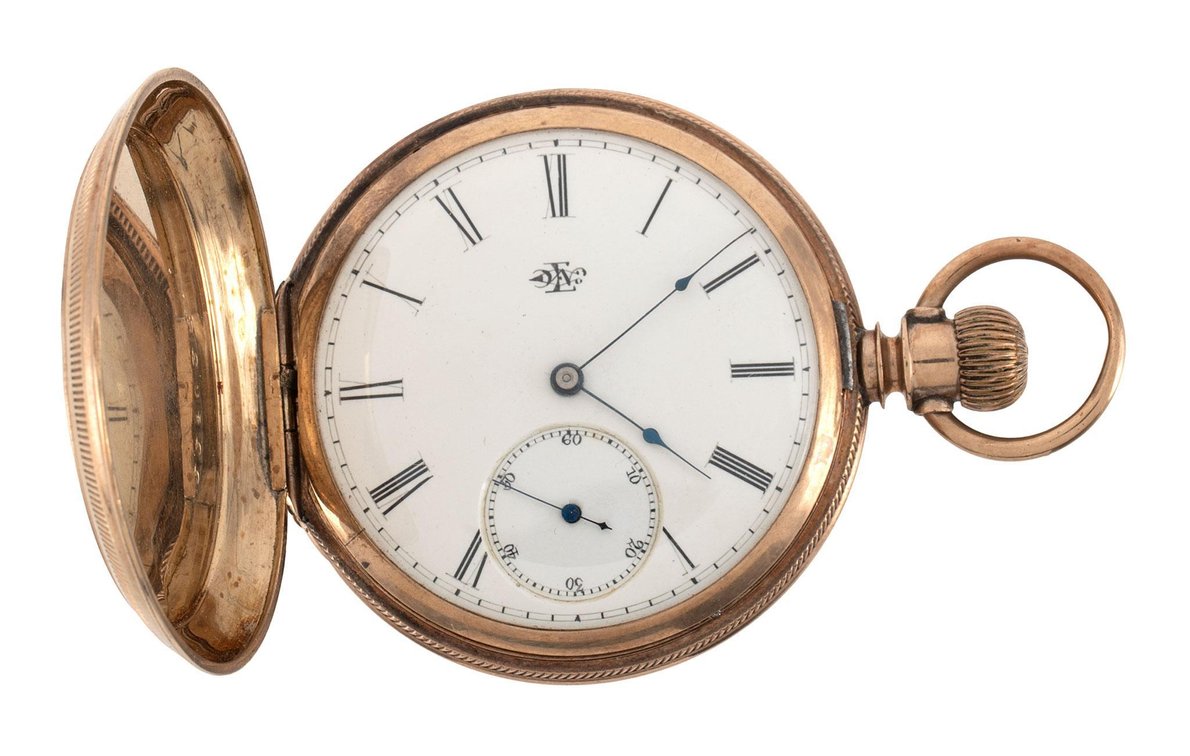 Elgin National Watch Co. 18K Gold Pocket Watch