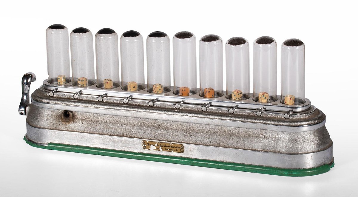 Dependable Enterprises 10-Column Dice Popper Gambling Game