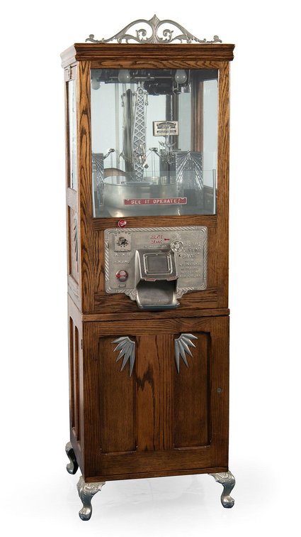 International Mutoscope Reel Co. Electric Traveling Crane Claw Game