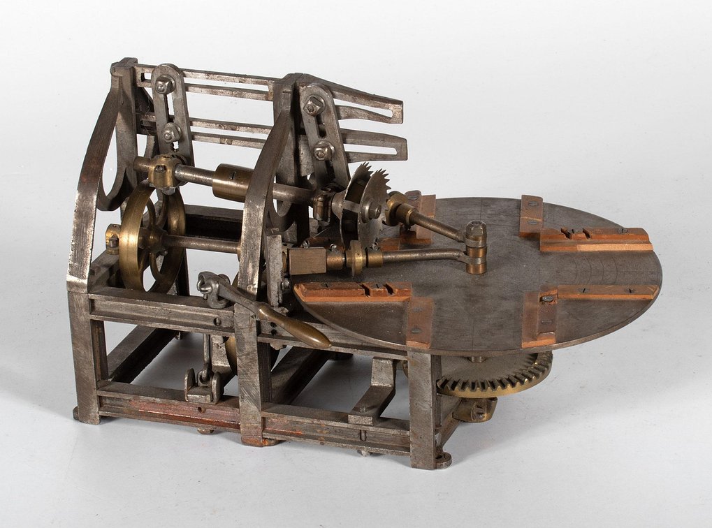 Sydney T. Kennan Patent Model Sawing Machine