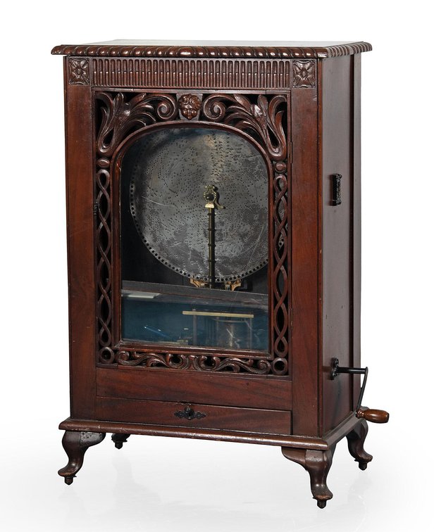 Britannia Coin Operated Upright Music Box