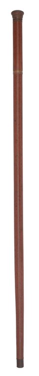 Walking Stick With Hidden Flasks
