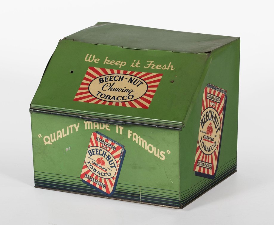 Lorillard's Beech-Nut Chewing Tobacco Tin Canister