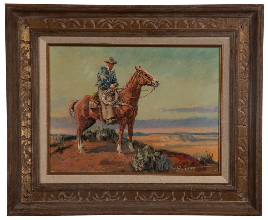 Harold Hopkinson (American, 1918-2000) Oil on Canvas