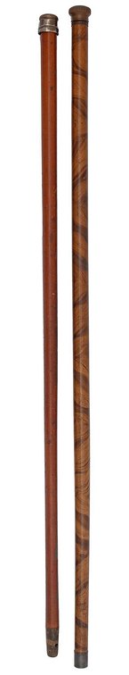 Decorative Capped Walking Sticks
