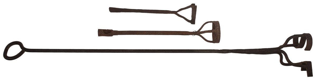 Three Antique Branding Irons