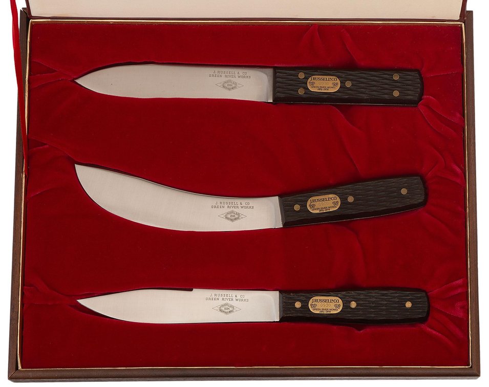 John Russell Cutlery Co. Cased Knives