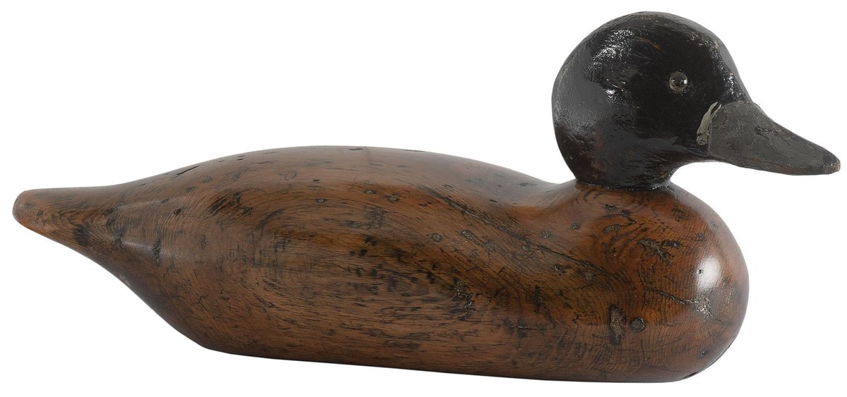 Mason Decoy Co. Blue Bill Duck Decoy
