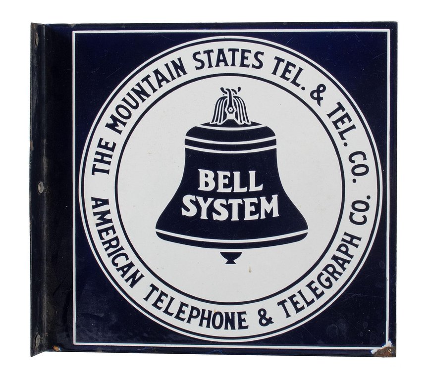 Bell System Flange Sign