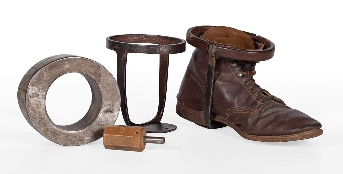 Rare Oregon Boot Shackle Restraint
