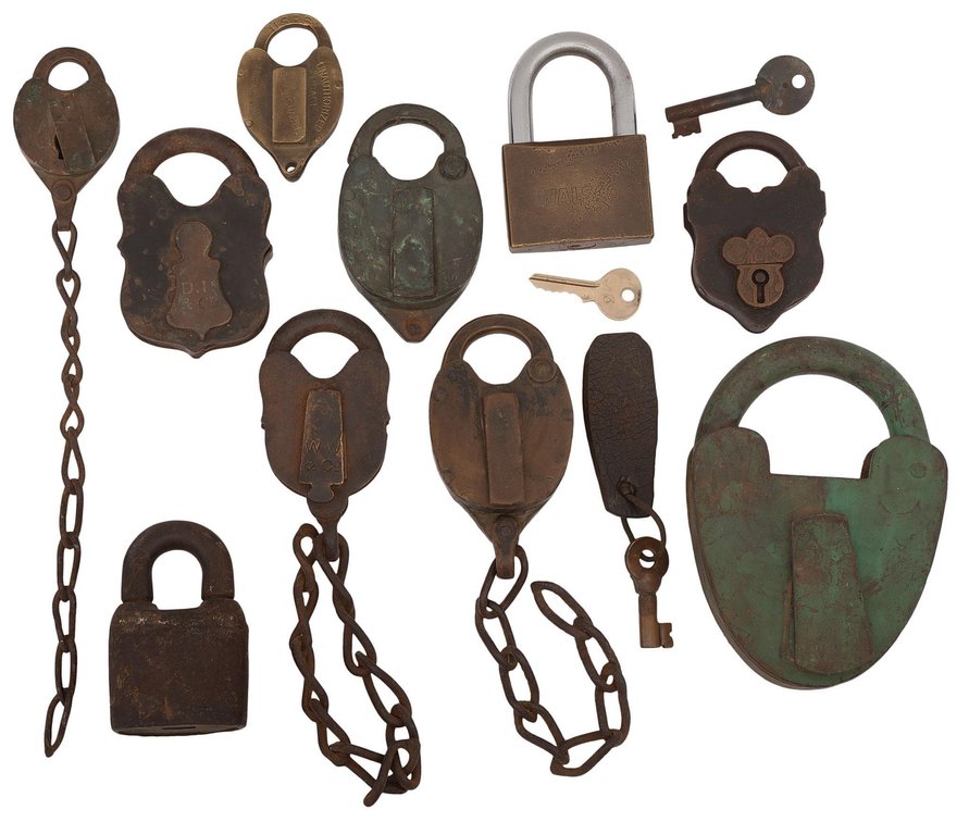 Grouping of Early American Locks