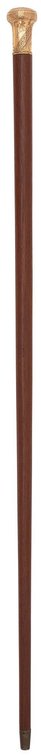 Gold Filled Handled Presentation Walking Stick